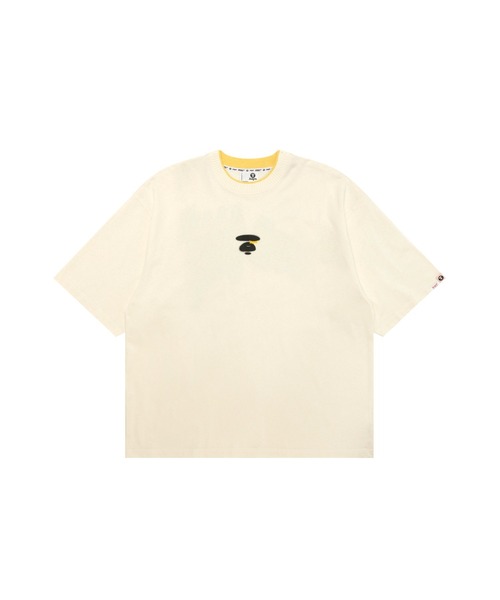 AAPE BY A BATHING APE(エーエイプバイアベイシングエイプ)の「AAPE FANCY MAIN TEE(Tシャツ/カットソー・メンズ・ブラック/アイボリー・LARGE/MEDIUM/SMALL/X-LARGE)」の2枚目の写真