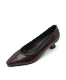 ロッサン Vカットミニマルパンプス 5.5cm -VA8044 (3色)