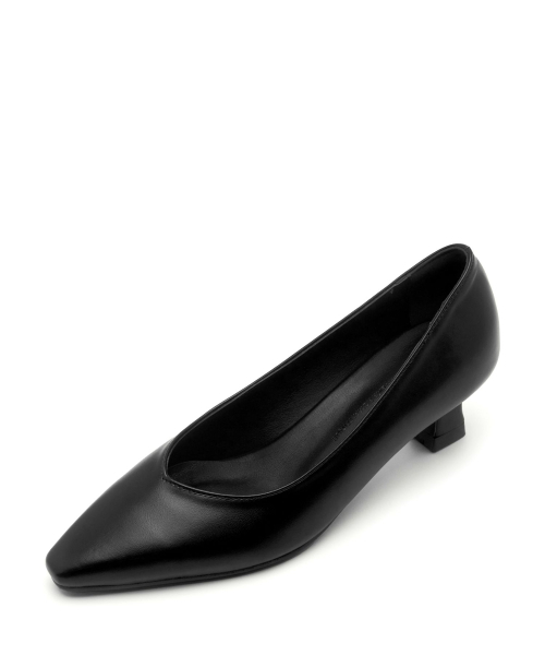 SPUR(シュプール)の「ロッサン Vカットミニマルパンプス 5.5cm -VA8044 (3色)(パンプス・レディース・ダークブラウン/アイボリー/ブラック・22.5cm/23cm/23.5cm/24cm/24.5cm/25cm)」の6枚目の写真