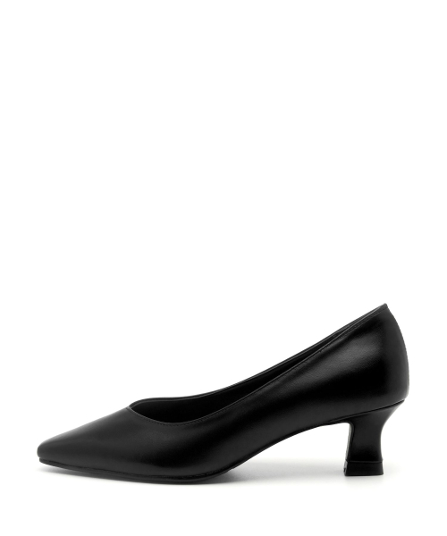 SPUR(シュプール)の「ロッサン Vカットミニマルパンプス 5.5cm -VA8044 (3色)(パンプス・レディース・ダークブラウン/アイボリー/ブラック・22.5cm/23cm/23.5cm/24cm/24.5cm/25cm)」の7枚目の写真