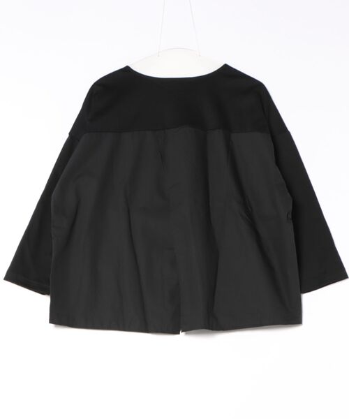 ketty(ケティ)の「【機能するミニマル服】異素材プルオーバー(Tシャツ/カットソー・レディース・ブラック/ネイビー・M)」の22枚目の写真