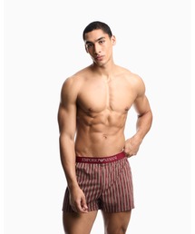 EMPORIO ARMANI（エンポリオアルマーニ）の「<オンライン限定>【エンポリオ アルマーニ】レギュラーフィット トランクス パンツ ストライプ コットン（トランクス）」