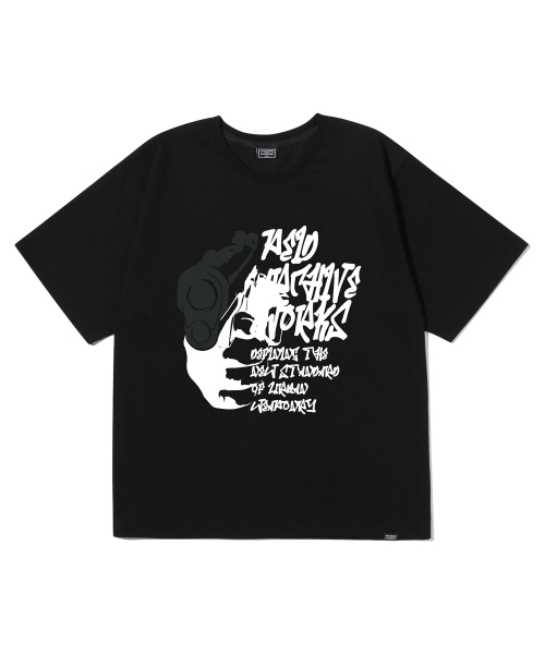 PEID（ペイド）の「PDバレット半袖Tシャツブラック（Tシャツ/カットソー・レディース・ブラック・1/2/3/4/5/6）」の5枚目の写真