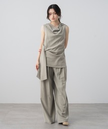 AJUGA.（アジュガ）の「ドレープアシンメトリーセットアップ（セットアップ）」