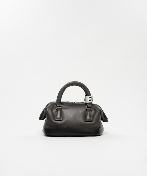 Maison MIHARA YASUHIRO(メゾンミハラヤスヒロ)の「"VINTAGE" Boston Bag Small(ショルダーバッグ・レディース・ブラウン/ブラック・FREE)」の3枚目の写真