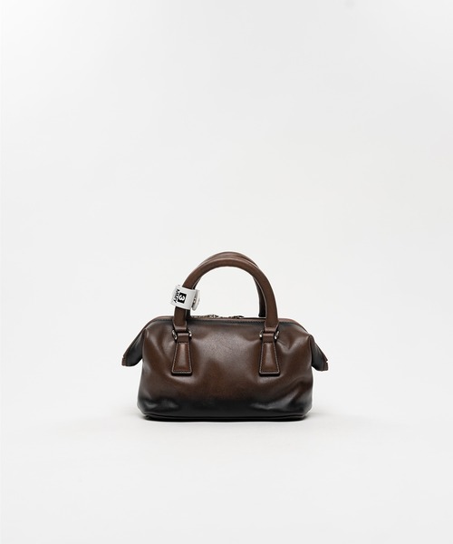 Maison MIHARA YASUHIRO(メゾンミハラヤスヒロ)の「"VINTAGE" Boston Bag Small(ショルダーバッグ・レディース・ブラウン/ブラック・FREE)」の10枚目の写真