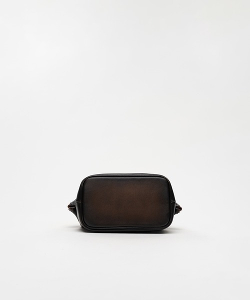 Maison MIHARA YASUHIRO(メゾンミハラヤスヒロ)の「"VINTAGE" Boston Bag Small(ショルダーバッグ・レディース・ブラウン/ブラック・FREE)」の15枚目の写真