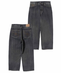 LA STITCH WIDE LEG DENIM PANTS