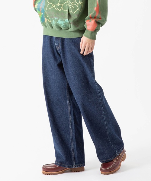 XLARGE（エクストララージ）の「LA STITCH WIDE LEG DENIM PANTS（その他パンツ・メンズ・グレー/ブラック/インディゴブルー・34inch/32inch/30inch）」の3枚目の写真
