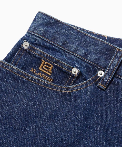 XLARGE（エクストララージ）の「LA STITCH WIDE LEG DENIM PANTS（その他パンツ・メンズ・グレー/ブラック/インディゴブルー・34inch/32inch/30inch）」の9枚目の写真