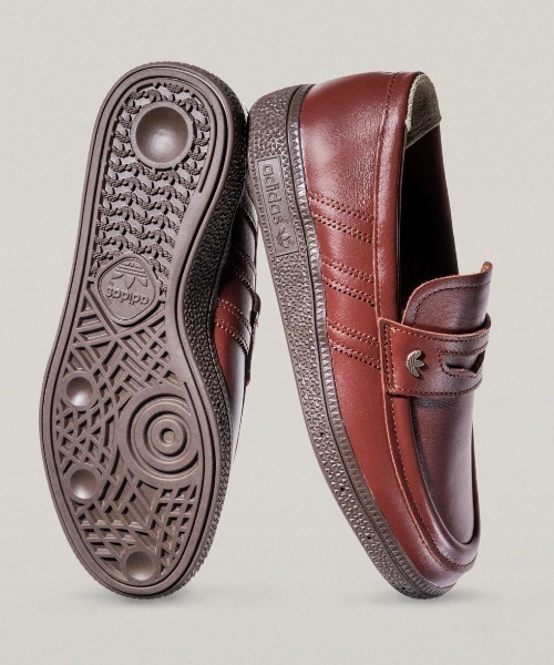 adidas（アディダス）の「HANDBALL SPEZIAL LOAFER PREM　KJ5787（ローファー・メンズ・ブラウン・26.0cm/25.5cm/25.0cm/24.5cm/28.5cm/28.0cm/27.5cm/27.0cm/26.5cm/29.0cm）」の7枚目の写真