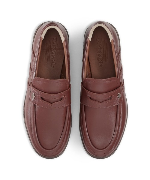 adidas（アディダス）の「HANDBALL SPEZIAL LOAFER PREM　KJ5787（ローファー・メンズ・ブラウン・26.0cm/25.5cm/25.0cm/24.5cm/28.5cm/28.0cm/27.5cm/27.0cm/26.5cm/29.0cm）」の8枚目の写真