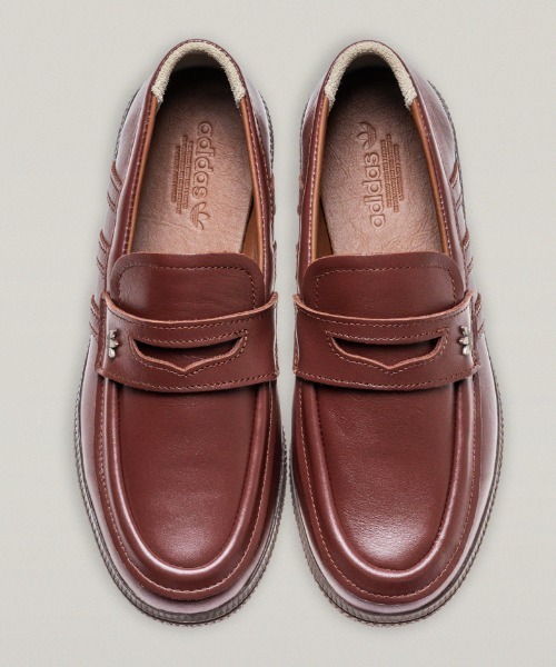 adidas（アディダス）の「HANDBALL SPEZIAL LOAFER PREM　KJ5787（ローファー・メンズ・ブラウン・26.0cm/25.5cm/25.0cm/24.5cm/28.5cm/28.0cm/27.5cm/27.0cm/26.5cm/29.0cm）」の9枚目の写真