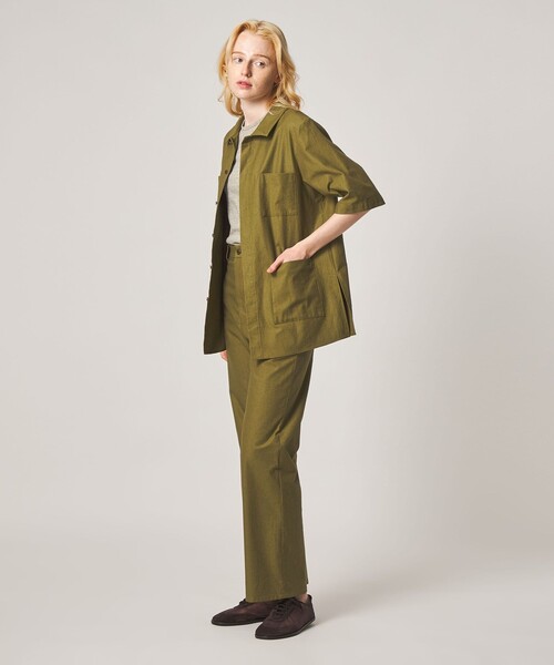 Steven Alan（スティーブンアラン）の「＜Steven Alan＞コットン サファリパンツ（その他パンツ・レディース・ブラック/オリーブ・L/M/S）」の9枚目の写真