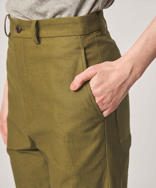 Steven Alan（スティーブンアラン）の「＜Steven Alan＞コットン サファリパンツ（その他パンツ・レディース・ブラック/オリーブ・L/M/S）」の16枚目の写真
