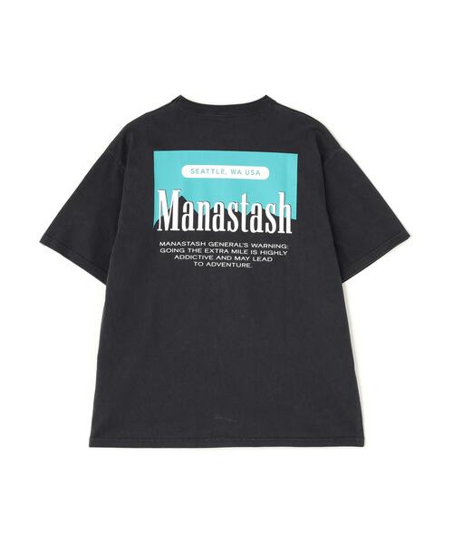 MANASTASH(マナスタッシュ)の「MANASTASH/マナスタッシュ/MANASTASH GENERALS TEE(Tシャツ/カットソー・メンズ・ホワイト/ブラック・XX-LARGE/LARGE/MEDIUM/X-LARGE)」の1枚目の写真
