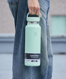 HYDRO FLASK(�n�C�h���t���X�N)��HydroFlask/�n�C�h���t���X�N HYDRATION 40oz WIDE MOUTH ���C�h�}�E�X �X�e�����X�{�g�� ���@�r ���� �}�C�{�g�� 1L �ۉ��ۗ� �^��f�M�\�� 2026�N �� �ĕ�(����)