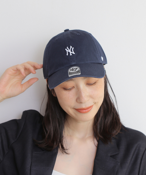 Spick & Span（スピックアンドスパン）の「《WEB限定》'47 / フォーティーセブン A B-BSRNR17GWS-NY（キャップ・レディース・ネイビー・FREE）」の14枚目の写真