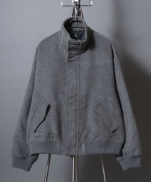 Mohair-Like Stand Collar Blouson / モヘアライクスタンドネックブルゾン アウター メンズ レディース ユニセックス ジャケット