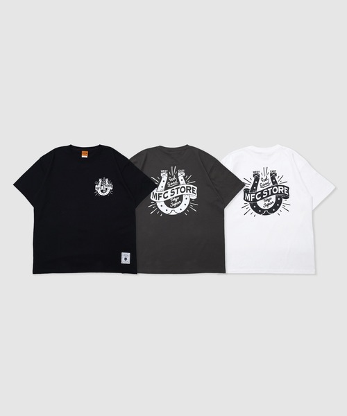 MFC STORE(エムエフシーストア)の「MFC STORE ORIGINAL HORSE SHOE S/S TEE(Tシャツ/カットソー・メンズ・ホワイト/ブラック系その他/ブラック・S/M/L/XL/XXL)」の15枚目の写真