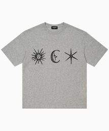 SP ヘビーウェイトフォーチュン半袖Tシャツメランジグレー