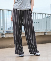 トロリストライプリラックスパンツ