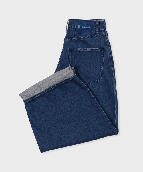 Paul Smith（ポールスミス）の「ウィメンズ バレルレッグ インディゴ ワイドデニム / 265111 404T（デニムパンツ・レディース・インディゴブルー・40/38）」の2枚目の写真