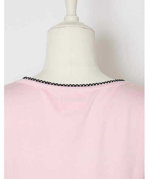 AVENCHUMU(アバンチュウム)の「Love heart's cake AVENCHUMU t-shirt(Tシャツ/カットソー・レディース・ブラック/ピンク/ブラック×ホワイト/ブラック×ピンク・FREE)」の18枚目の写真