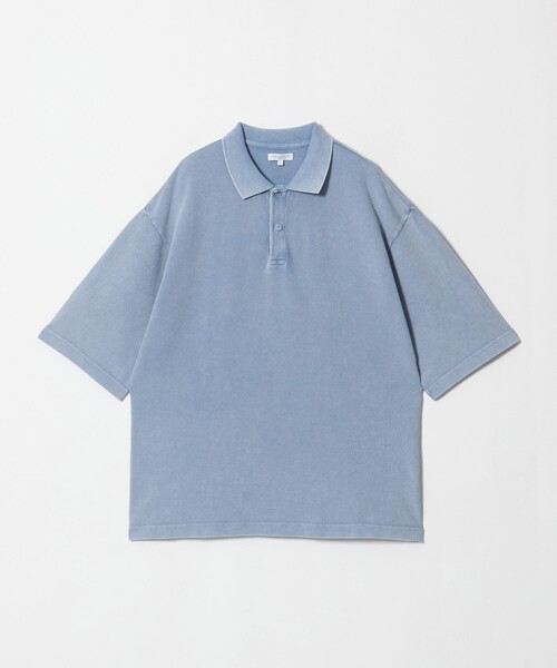 A DAY IN THE LIFE UNITED ARROWS（アデイインザライフユナイテッドアローズ）の「フェードカノコ ワイド ポロシャツ＜A DAY IN THE LIFE＞（ポロシャツ・メンズ・ライトブルー/ブラック/オリーブ・M/L）」の3枚目の写真