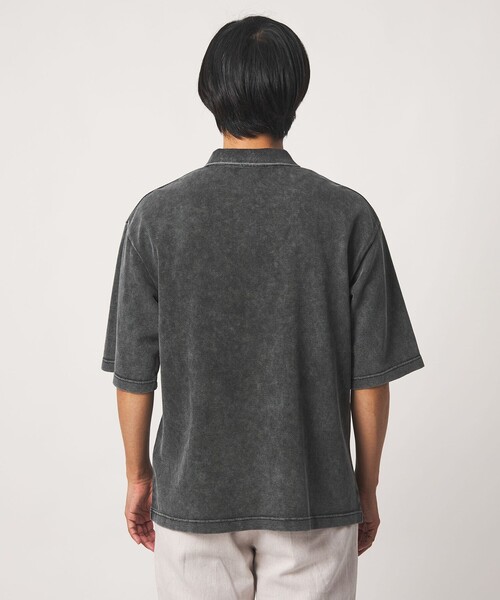 A DAY IN THE LIFE UNITED ARROWS（アデイインザライフユナイテッドアローズ）の「フェードカノコ ワイド ポロシャツ＜A DAY IN THE LIFE＞（ポロシャツ・メンズ・ライトブルー/ブラック/オリーブ・M/L）」の12枚目の写真