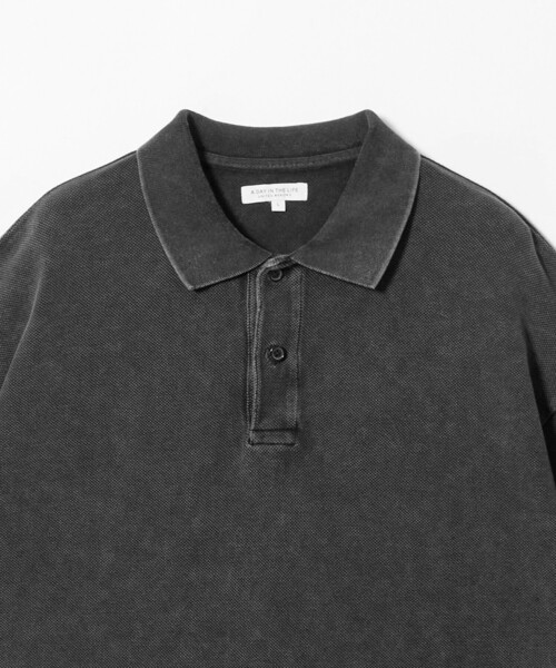 A DAY IN THE LIFE UNITED ARROWS（アデイインザライフユナイテッドアローズ）の「フェードカノコ ワイド ポロシャツ＜A DAY IN THE LIFE＞（ポロシャツ・メンズ・ライトブルー/ブラック/オリーブ・M/L）」の19枚目の写真