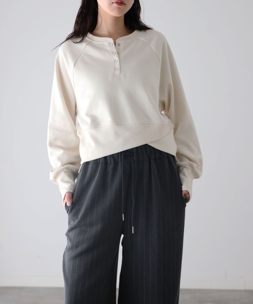 model：164cm. 着用サイズ：FREE