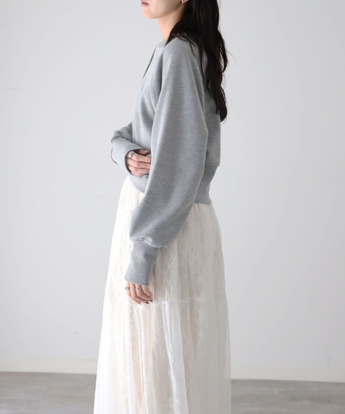 model：164cm. 着用サイズ：FREE