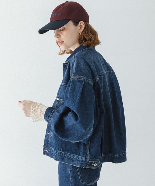 URBAN RESEARCH Sonny Label(アーバンリサーチサニーレーベル)の「バルーンスリーブデニムジャケット(デニムジャケット・レディース・インディゴブルー/ライトインディゴブルー・FREE)」の6枚目の写真