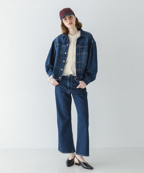 URBAN RESEARCH Sonny Label(アーバンリサーチサニーレーベル)の「バルーンスリーブデニムジャケット(デニムジャケット・レディース・インディゴブルー/ライトインディゴブルー・FREE)」の8枚目の写真
