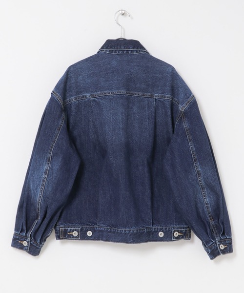 URBAN RESEARCH Sonny Label(アーバンリサーチサニーレーベル)の「バルーンスリーブデニムジャケット(デニムジャケット・レディース・インディゴブルー/ライトインディゴブルー・FREE)」の20枚目の写真
