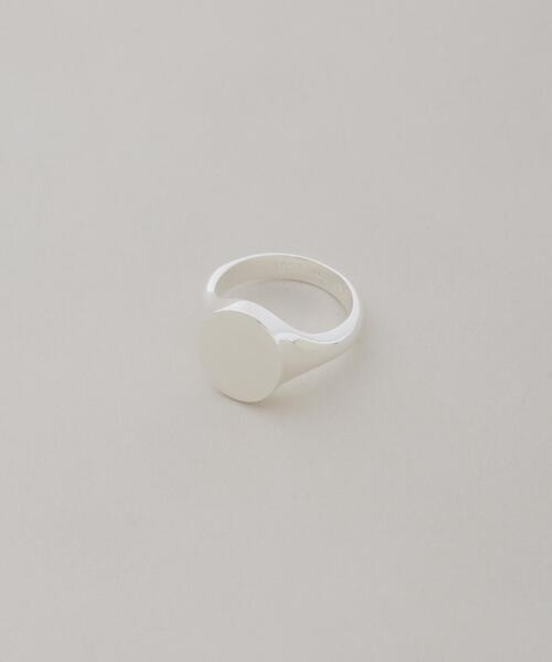 NANO universe(ナノユニバース)の「ASSEMBLANC JEWELRY/別注 Signet Ring(リング・メンズ・シルバー・9)」の4枚目の写真