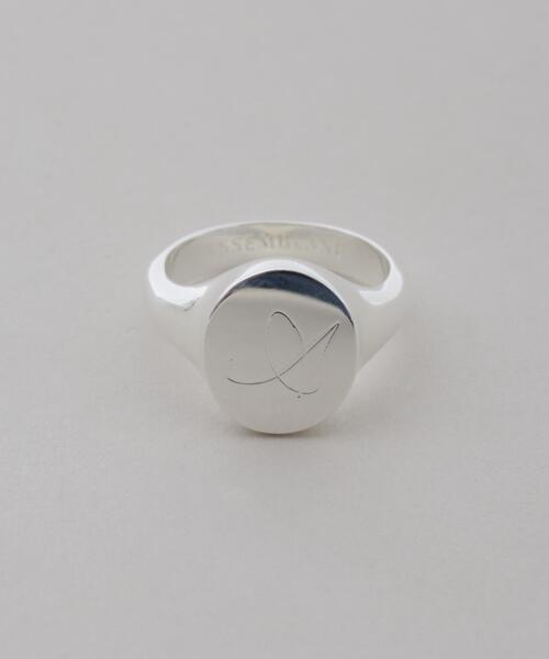 NANO universe(ナノユニバース)の「ASSEMBLANC JEWELRY/別注 Signet Ring(リング・メンズ・シルバー・9)」の6枚目の写真