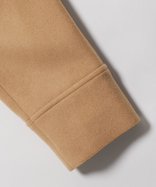 EMMEL REFINES（エメルリファインズ）の「＜EMMEL REFINES＞EM ショールカラー ダブルボタン コート（ピーコート・レディース・ネイビー/ベージュ・S/M）」の4枚目の写真