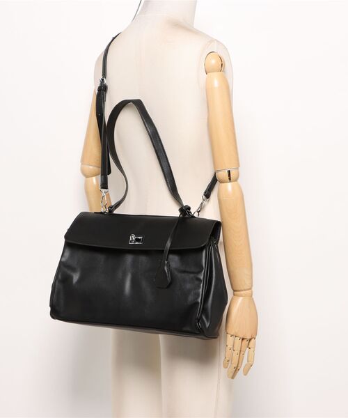 Burner(バーナー)の「【Leathen Leather(レーセンレザー)】ショルダーバッグ lea-shbag-13-45【RBTS】(ショルダーバッグ・メンズ・ブラック・FREE)」の5枚目の写真