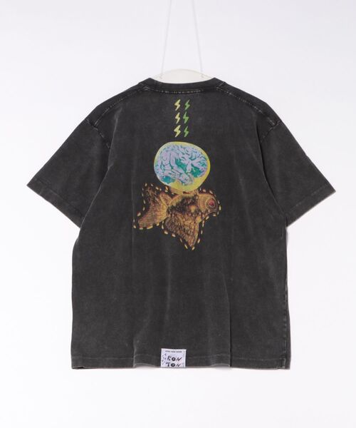 go slow caravan(ゴースローキャラバン)の「RAY綿 G/D GOLDFISH TEE(Tシャツ/カットソー・メンズ・ブラック系その他2/ホワイト・MEDIUM/LARGE/X-LARGE)」の16枚目の写真