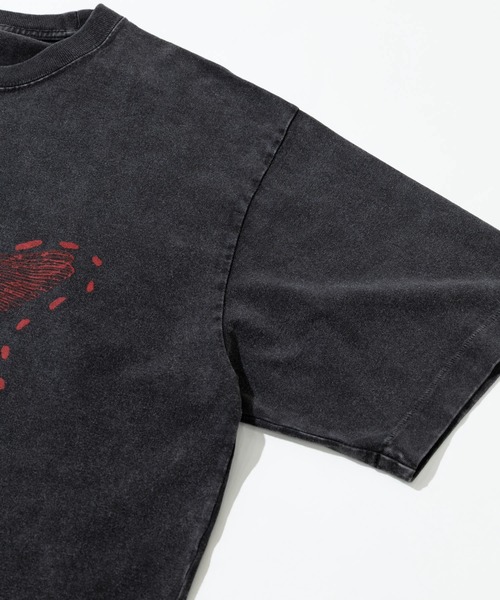 go slow caravan(ゴースローキャラバン)の「RAY綿 G/D GOLDFISH TEE(Tシャツ/カットソー・メンズ・ブラック系その他2/ホワイト・MEDIUM/LARGE/X-LARGE)」の5枚目の写真