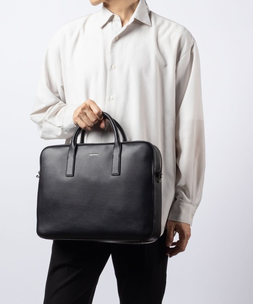 Calvin Klein(カルバン・クライン)の「Calvin Klein カルバンクライン RAISED COMMUTER レイズド コミューター ビジネスバッグ(ビジネスバッグ・メンズ・ブラック・FREE)」の16枚目の写真
