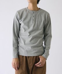 goocy（グーシー）の「スパンリブヘンリーネックL/S TEE（Tシャツ/カットソー）」