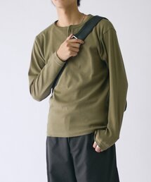 goocy（グーシー）の「スパンリブヘンリーネックL/S TEE（Tシャツ/カットソー）」
