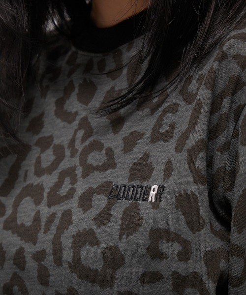 CODDERR(コーダー)の「【CODDERR】ロゴ刺繍 サーマル フェイクレイヤードロンT(Tシャツ/カットソー・メンズ・カモフラージュ/ブラック/レオパード・M/L)」の21枚目の写真