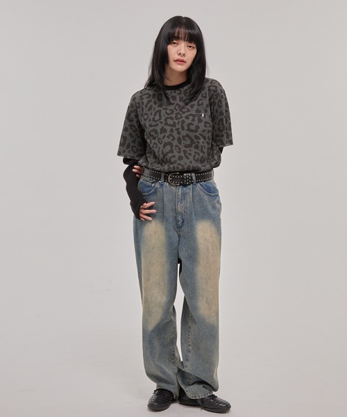 CODDERR(コーダー)の「【CODDERR】ロゴ刺繍 サーマル フェイクレイヤードロンT(Tシャツ/カットソー・メンズ・カモフラージュ/ブラック/レオパード・M/L)」の22枚目の写真