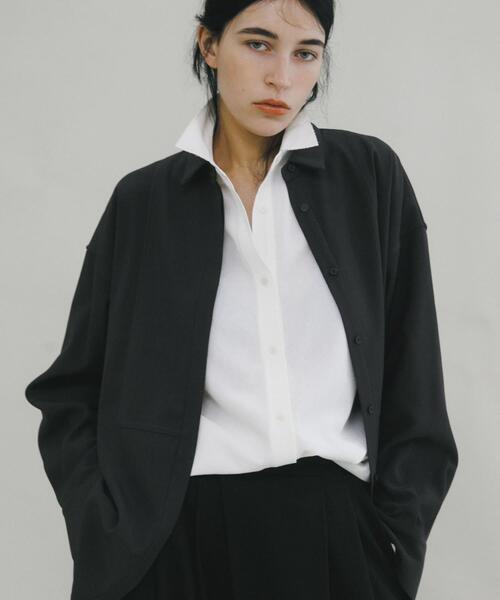 LAATO(ラート)の「placket shirts(シャツ/ブラウス・レディース・グレー系その他/チェック/チャコールグレー・FREE)」の22枚目の写真