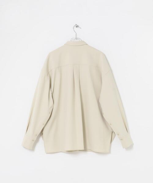 LAATO(ラート)の「placket shirts(シャツ/ブラウス・レディース・グレー系その他/チェック/チャコールグレー・FREE)」の6枚目の写真