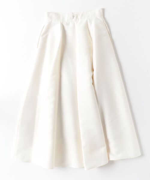 CLANE(クラネ)の「VOLUME FLARE SKIRT 11109-6033(スカート・レディース・オフホワイト/ブラック・2)」の3枚目の写真